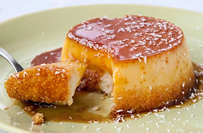 Receta De Flan De Coco Con Leche Condensada Delicioso Postre Tropical